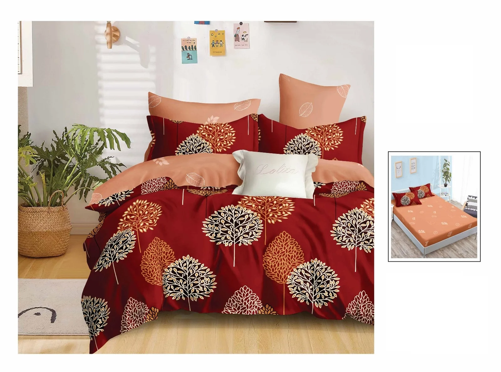 Lenjerie-de-pat-finet-cu-elastic-grena-cu-pomi
